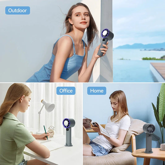 FrostBurst ice cooling turbo fan with digital display