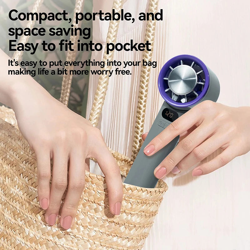 FrostBurst ice cooling turbo fan with digital display