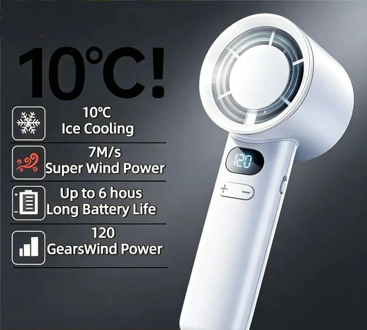 FrostBurst ice cooling turbo fan with digital display