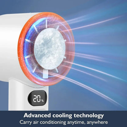 FrostBurst ice cooling turbo fan with digital display